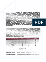 Anteproyecto de Acuerdo para Asignacion de Senadurias de Representacion Proporcional