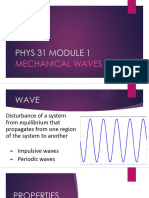 Phys-31-Module-1 - Mechanical Wave