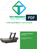 Tryp Merchants LTD: Gym Equipment Catalogue