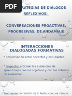 Las Estrategias de Dialogos Reflexivos