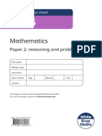 Year 5 Autumn Paper 2 Reasoning 2022