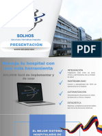 Presentación SOLHOS Sotware Hospitalario