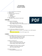 Torts and Damages Course Outline For Midterm With Cases