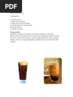 Recetas para Cafeteria