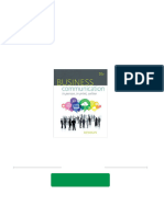 Full Download Etextbook 978-1305500648 Business Communication: in Person in Print Online 10th Edition PDF