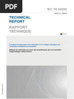 IEC TR 60890-2022 Method of Temperature Rise Verification of LV SWBD and Controlgear Assemblies by Calculation