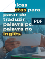 Bonus 2 Bonus 2 Tecnica para Parar de Traduzir Palavra Por Palavra Na Mentepdf