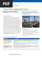 Membrane Co2 Removal