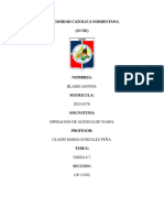 Tarea #7 Operaciones Bladis Santos