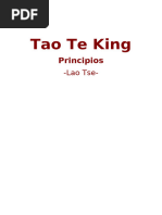 Tao Te King - Principios