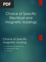 Specific Mag and Elect Loading