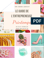 Le Guide Gratuit de Lentrepreneuse Printemps 1