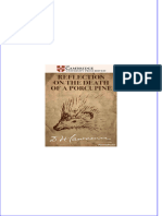 Reflection On The Death of A Porcupine and Other Essays (The Definitive Cambridge Editions of D.H. Lawrence) D. H. Lawrence