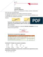 Primera Clase Matemática