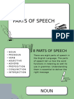 English - Parts of Speech 