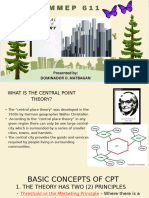 Cental Place Theory