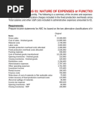 Ias 01 - Presentation of Expenses - Student HW 2