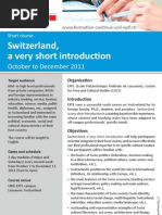 Switzerland Short Intro