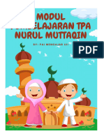 Proker Kelompok 1 PAI Mengajar - Modul Pembelajaran TPA Nurul Muttaqin