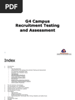 G4 Campus Recruitment Testing and Assessment For Web Site 1.0