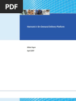 Harmonic's On-Demand Delivery Platform: White Paper April 2007