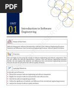 Unit01 - Introduction To Software Engineering