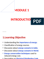 Energy Scenario Module 1