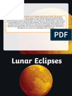 Lunar Eclipse Powerpoint