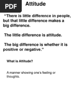 Attitude