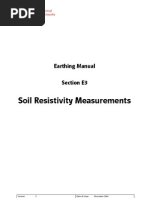 Manual Soil Resistivity Wenner Method