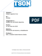 Asignación 4 Análisis de Una Lesión Deportiva