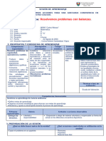 Sesion Resolvemos Problemas Con Balanza 5 A