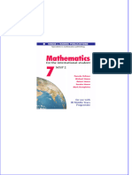 Mathematics For The International Student Year 7 IB MYP 2 Wei Zhi 2024 Ebook Download PDF