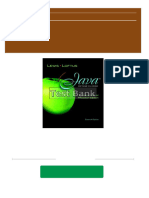 Java Software Solutions Foundations of Program Design 7th Edition Lewis Test Bank