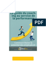 Le Guide Du Coaching Au Service de La Performance