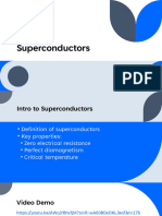 Superconductors