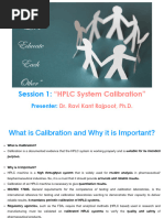 HPLC Calibration