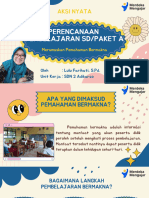 Aksi Nyata Topik Perencanaan Pembelajaran SD Paket A - Merancang Pembelajaran Bermakna - Lulu Farihati, S.Pd.