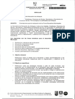 Circular Foros Educativos Municipales 2024