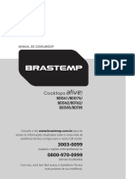 Brastemp Cooktop BDD75AE Manual Versão Digital