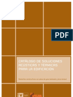 C7Catalogo de Soluciones Acusticas y Termicas para La Edificacion