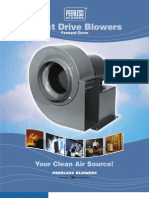 Peerless Blowers Direct Drive Blowers Forward Curve