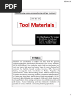 CHP 2. Tool Materials