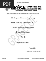 II Cse Cs3352 Fds QB Unit2