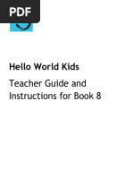 Teacher Guide Grade 8