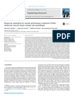 Numerical Simulation For Seismic Performance Evaluation of Fibre Reinforced Concrete Beam-Column Su