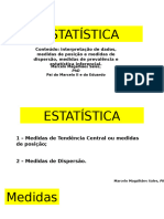 Bioestatística (Medidas de Posição e Dispersão)