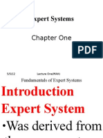 CH 1 Fundamentals of Expert Systems