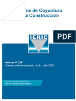 Informe Sobre La Construccion (Junio)