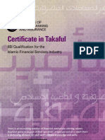 Certificate in Takaful